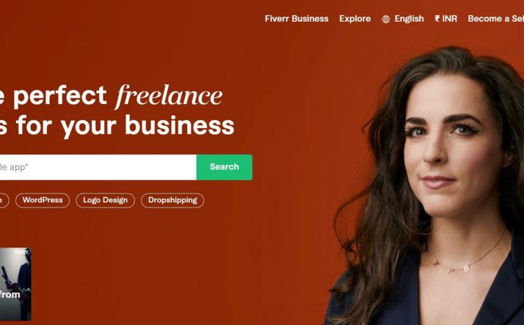 Fiverr - Website For Freelance Content Writer